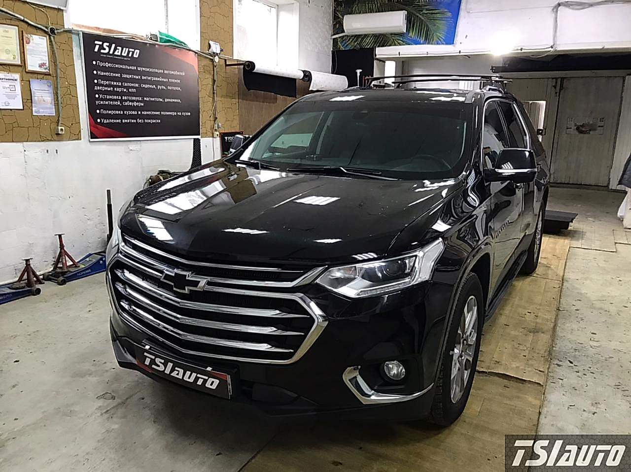 Правильная шумоизоляция Chevrolet Traverse в Алматы Правильная шумоизоляция Chevrolet Traverse в Алматы
