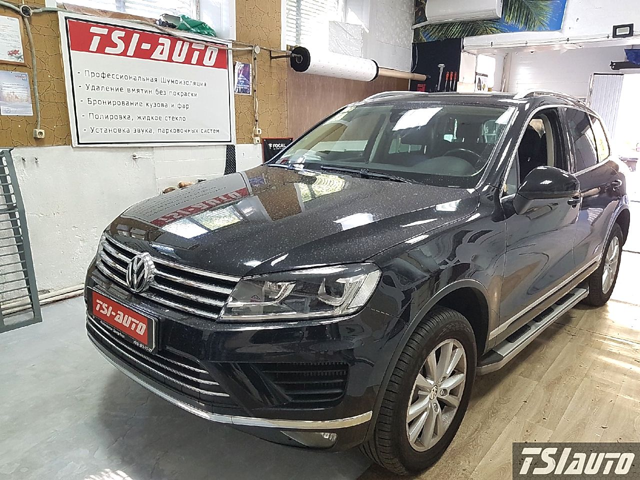 Правильная шумоизоляция Volkswagen Touareg 2 NF в Алматы Правильная шумоизоляция Volkswagen Touareg 2 NF в Алматы